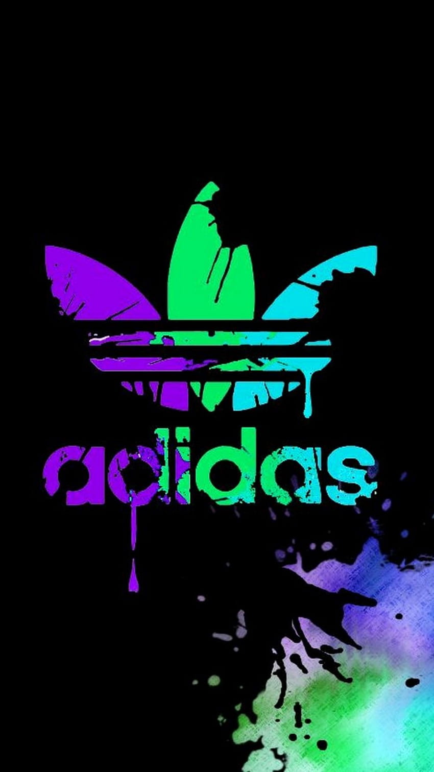 Adidas, Adidas roxo Papel de parede de celular HD