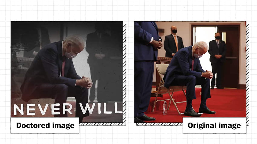 Anúncio da campanha de Trump manipula três para colocar Biden em um 'porão' - The Washington Post, Joe Biden 2020 papel de parede HD