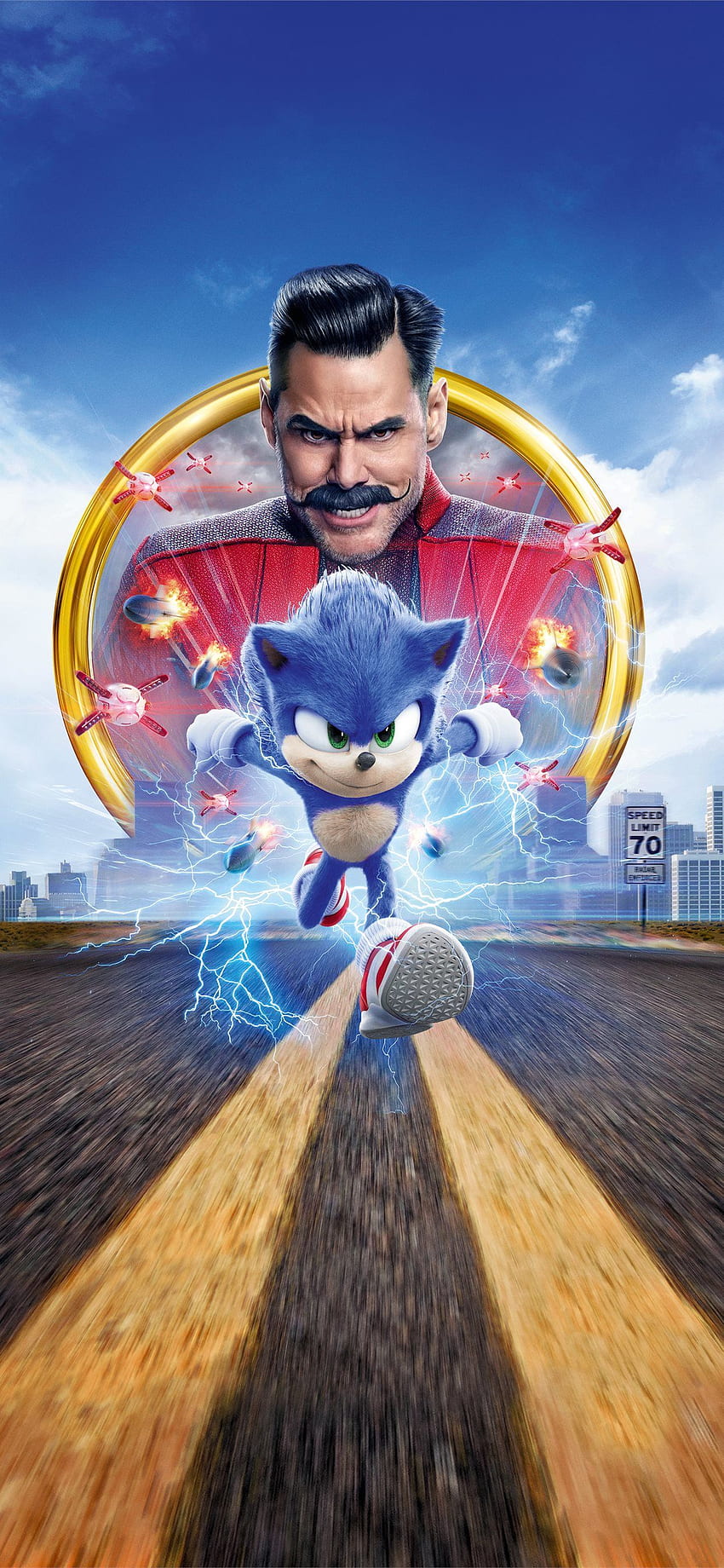 sonic the hedgehog 2020 1 iPhone X, Sonic Filmi 2020 HD telefon duvar kağıdı