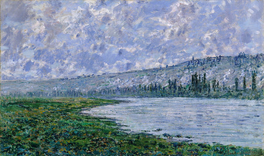 Impressionnisme, Claude Monet, Art, Toile, Beurre, Huile, Foin Et Chantemel, Seine Et Chantemel, Seine À Vétheuil Fond d'écran HD