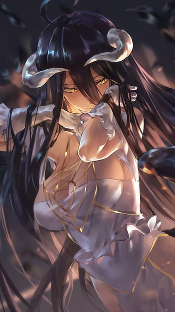 Free: Overlord Albedo Anime Drawing, Albedo Overlord transparent background  PNG clipart - nohat.cc