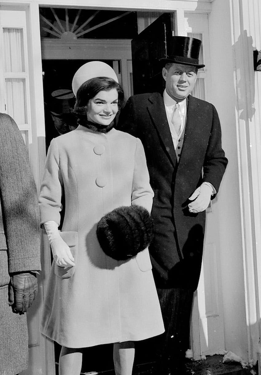 元大統領夫人のジャッキー・ケネディが着ていた象徴的な衣装、ジャクリーン・ケネディ HD電話の壁紙