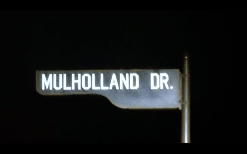 Mulholland Drive, Typography, And Film Title - Mulholland Drive - - HD wallpaper