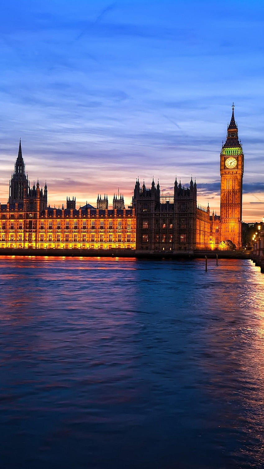 1080P Free download | London, River, Bridge, England, Evening HD phone ...