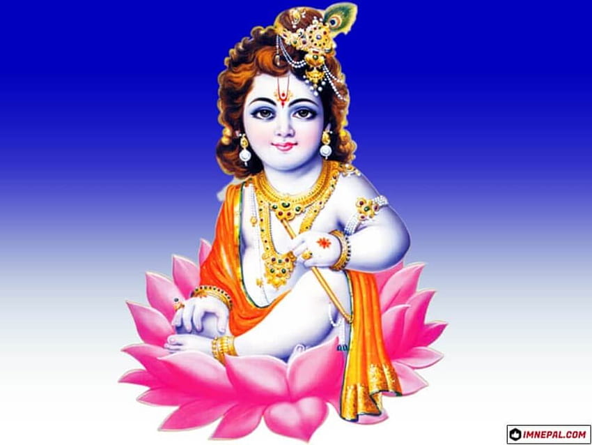 Happy Janmashtami 2020, Baby Lord Krishna의 장엄한 아기 크리슈나 HD 월페이퍼