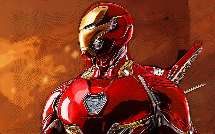 IronMan, , векторно изкуство, супергерои, Marvel Comics, творчески, Iron Man HD тапет