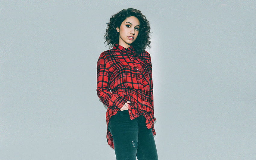 Alessia Cara and Background - HD wallpaper