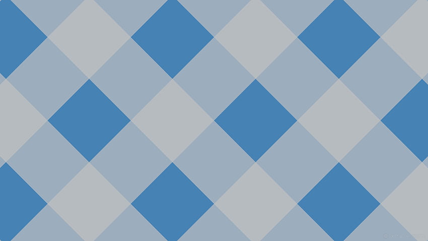 스트라이프 그레이 체커 깅엄 블루 스틸 블루 실버 HD 월페이퍼