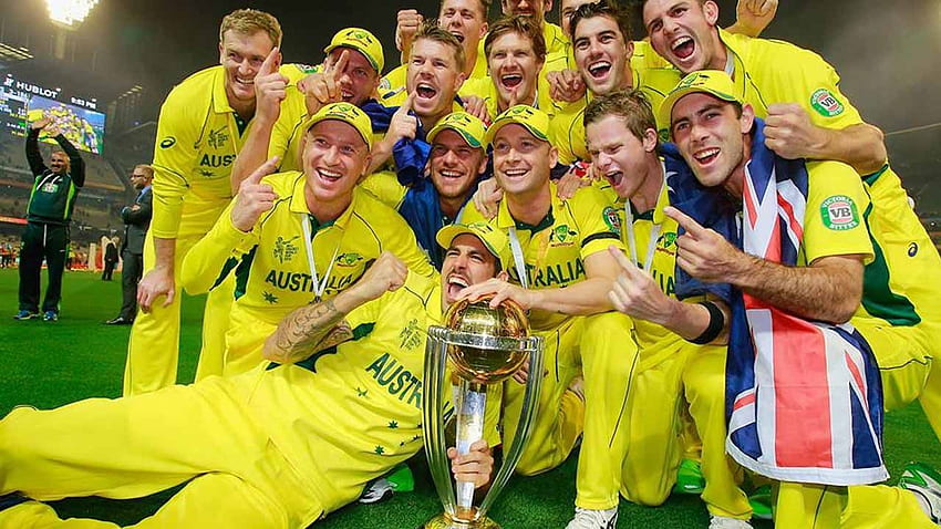 Equipo Australiano de Cricket: Obtenga el Equipo Australiano de Cricket de la mejor calidad para usted. Equipo de cricket de Australia, Mejor para facebook, Equipo de cricket, Cricket PC fondo de pantalla