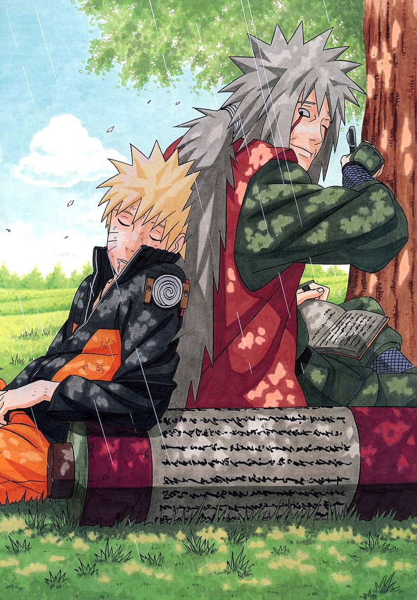 Naruto Dan Jiraiya, Naruto E Jiraya wallpaper ponsel HD