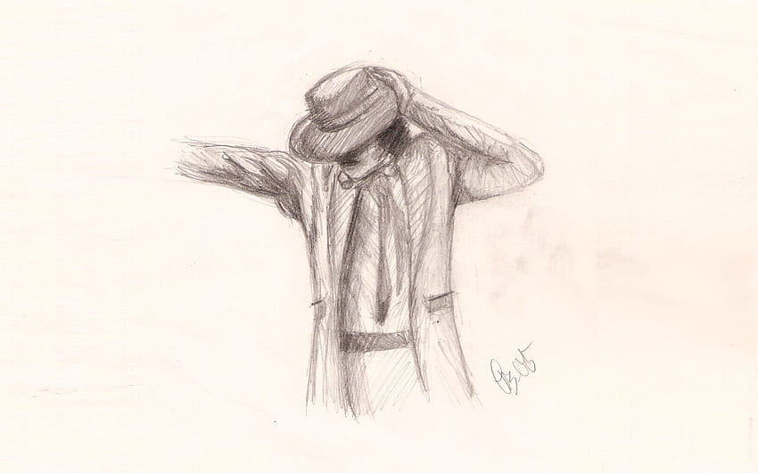 dibujos faciles de michael jackson