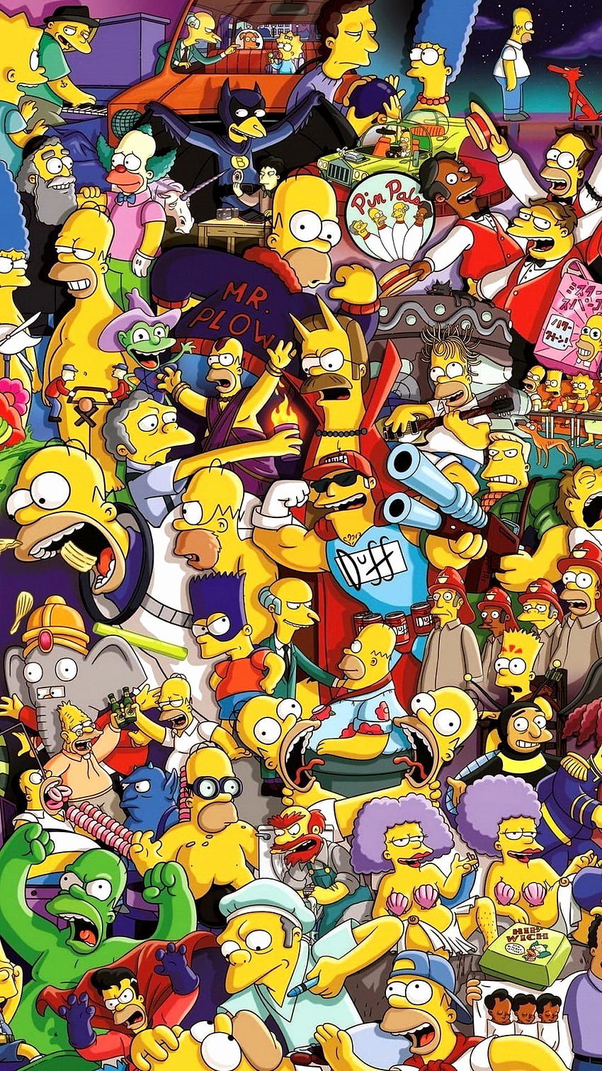 Supreme Simpsons iPhone, Supreme Bart Simpson วอลล์เปเปอร์โทรศัพท์ HD