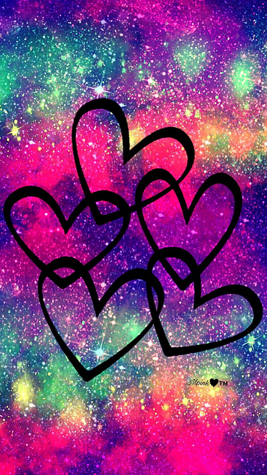Mis sueños ( ISA), Rainbow Love Hearts HD phone wallpaper