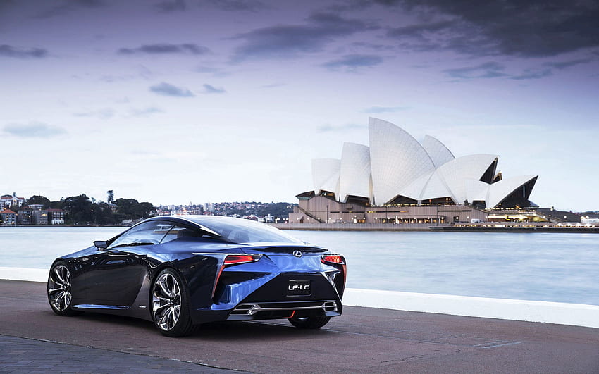 Lexus, Sydney, Autos, Australien, Oper, Lexus Lf Lc, N.s.w, New South Wales HD-Hintergrundbild