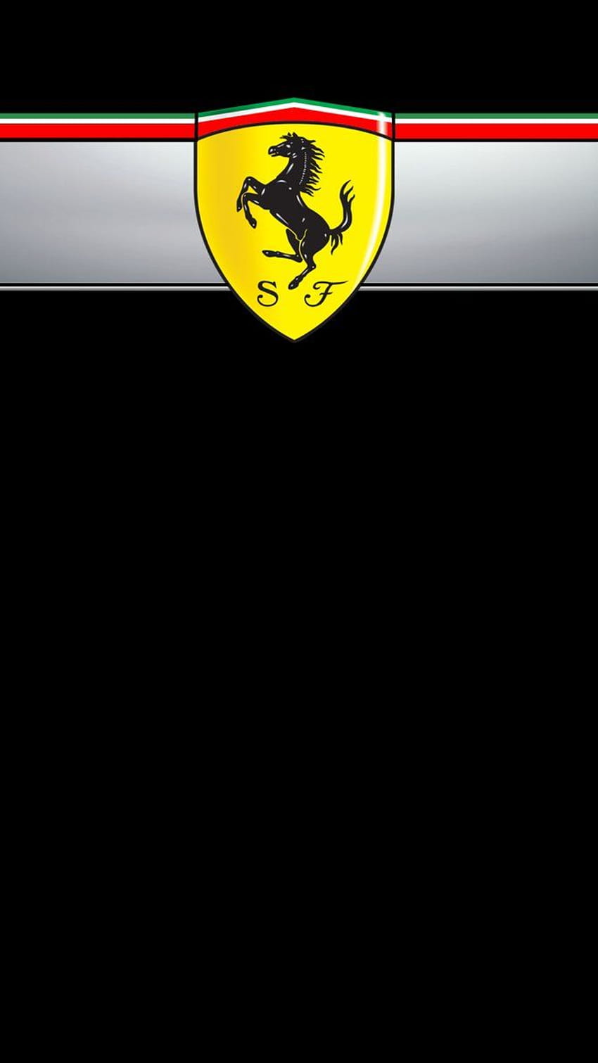 Ferrari logo black 1287810 fo HD phone wallpaper | Pxfuel