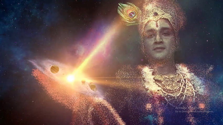 Mahabharat, Krishna-Universum HD-Hintergrundbild