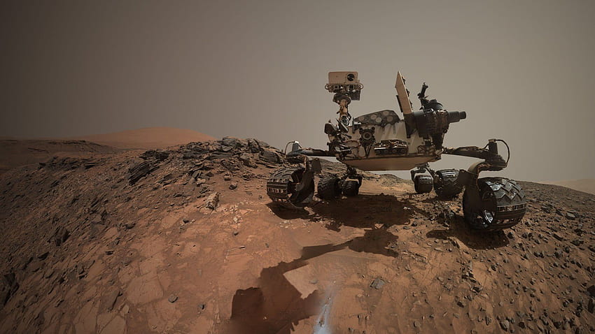 Opportunity Rover acceso, Curiosity Sfondo HD