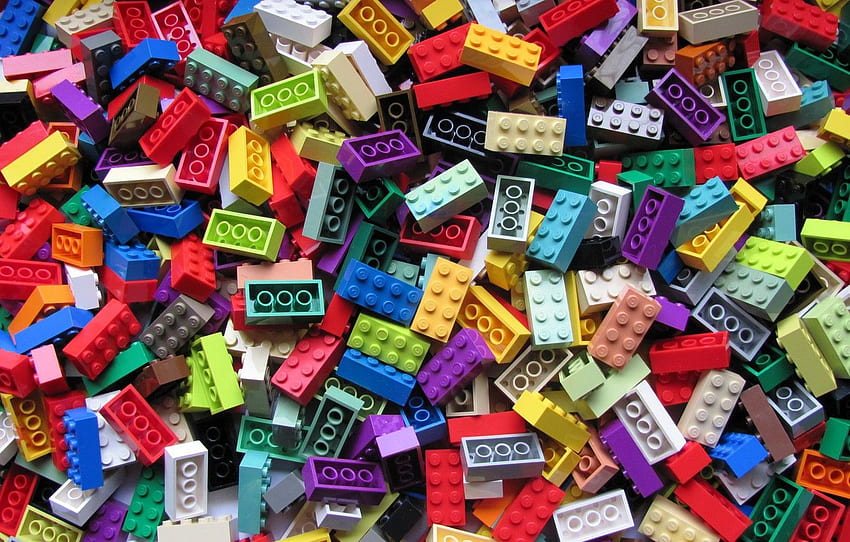 Lego, brick, special colors for , section, LEGO Blocks HD wallpaper