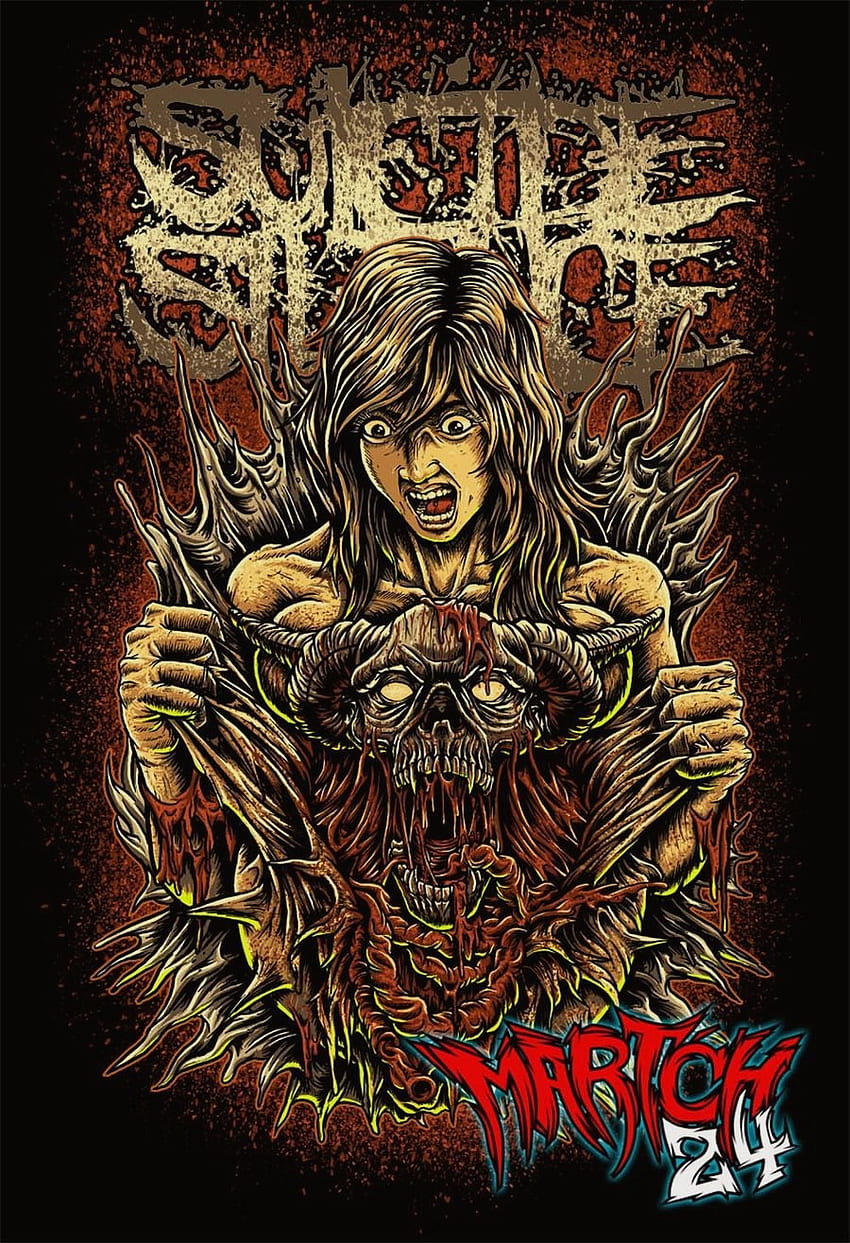 Suicide Silence Background HD phone wallpaper