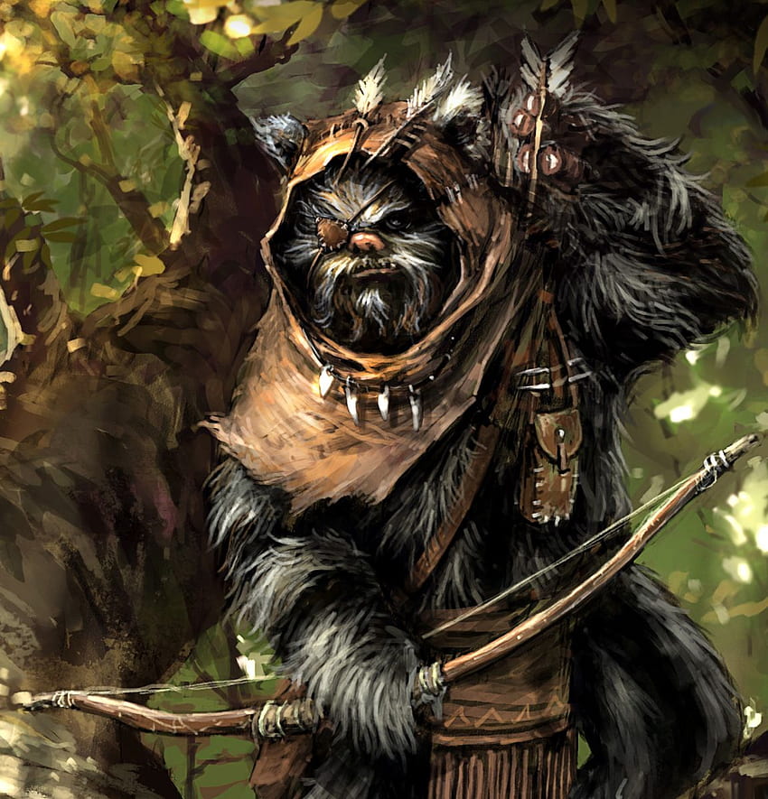 Ewok SWGTCGAoDjpg Wookieepedia the Star Wars Wiki [] for your , Mobile & Tablet. Explore Ewok . Ewok HD phone wallpaper