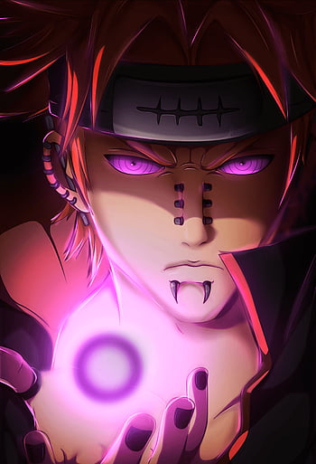 Pain, akatsuki, anime, desenho, naruto, HD phone wallpaper