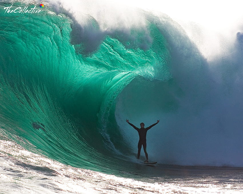 l'onda, il mare, il surfista, l'oceano, l'onda Sfondo HD