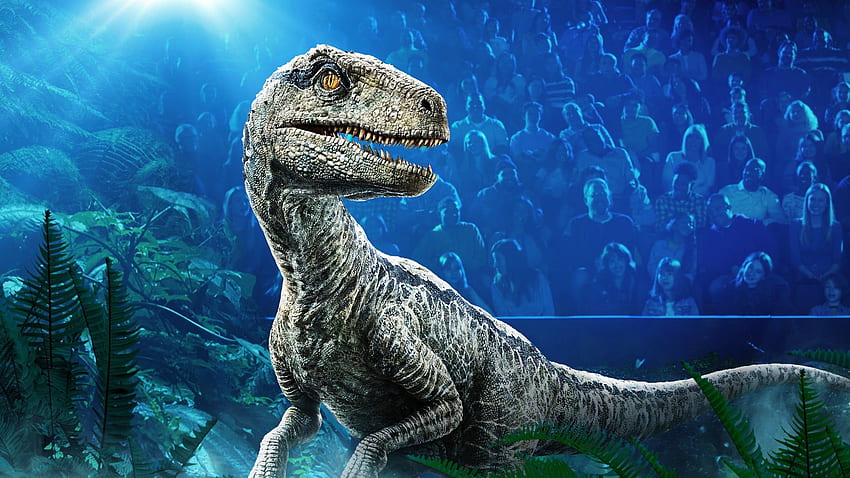 Tiket Tur Langsung Dunia Jurassic, Jurassic World Blue Wallpaper HD