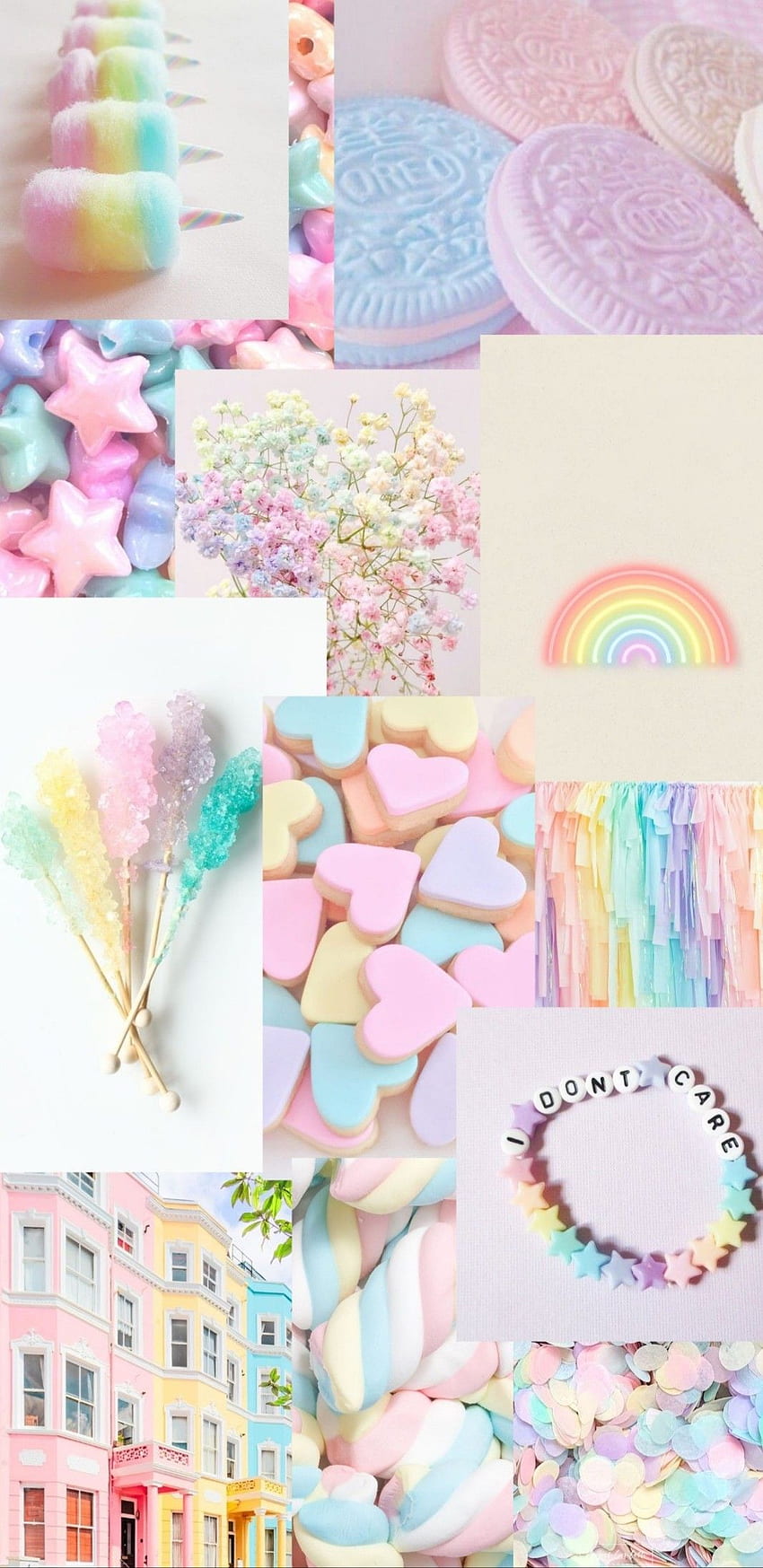 Pastel rainbow collage in 2021 iPhone girly Pretty iphone iPhone pattern  HD phone wallpaper  Pxfuel