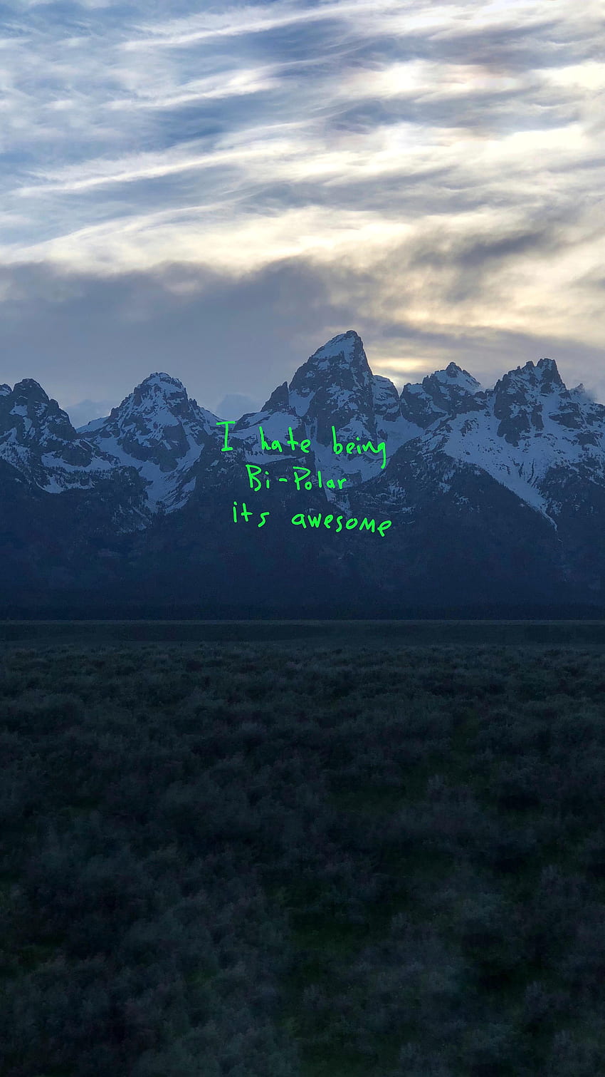Kanye West - Ye (モバイル): HipHop, Kanye West Android HD電話の壁紙