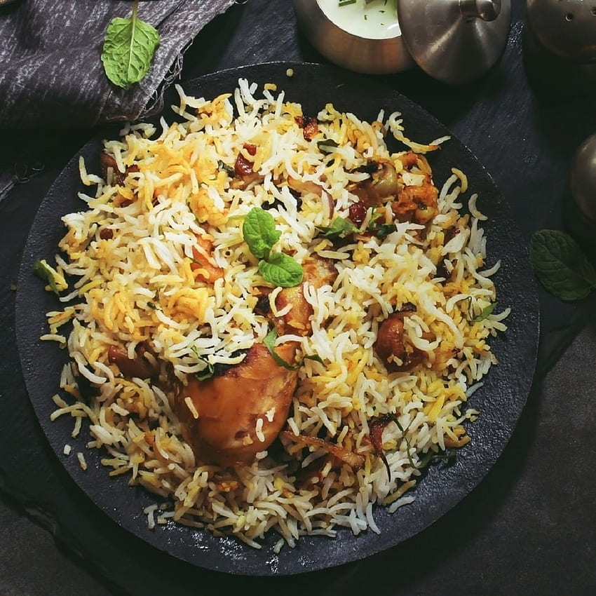 Les gourmets Desi ont commandé 115 biryanis au poulet par minute en 2021 - Trending News News, Mutton Biryani Fond d'écran de téléphone HD