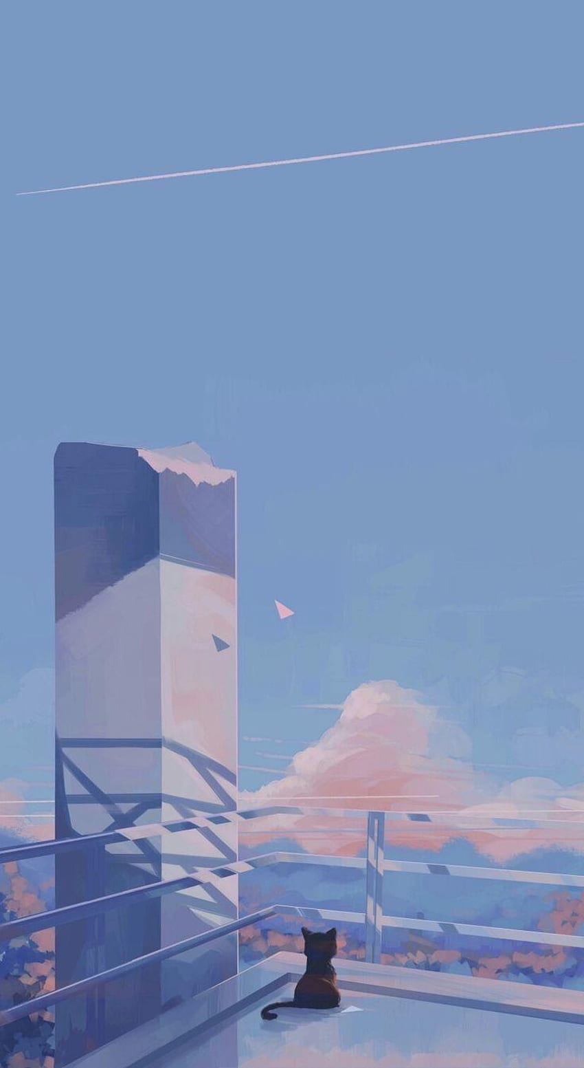 Aesthetic Anime iPhone - - - Tip, Chill Anime City Aesthetic HD phone wallpaper