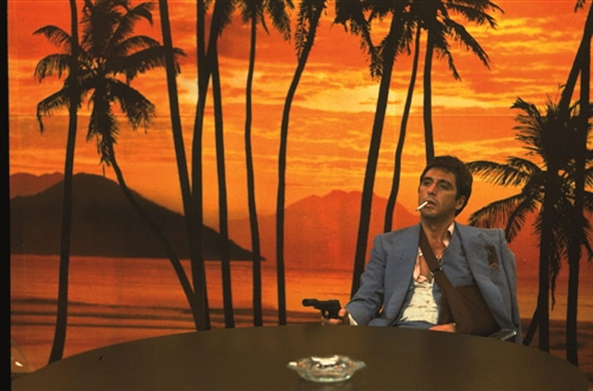 Scarface 1983 Scarface Sitting Hd Wallpaper Pxfuel