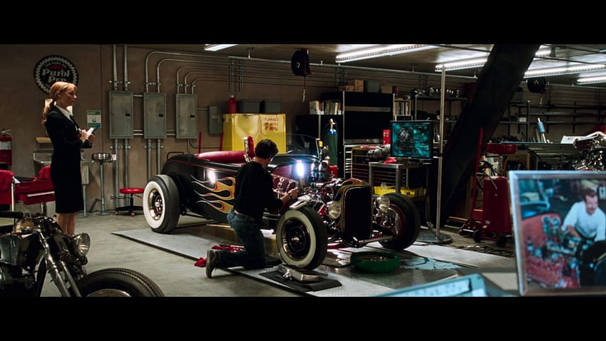 당신이 몰랐던 가장 멋진 MCU 자동차, Tony Stark Hot Rod HD 월페이퍼