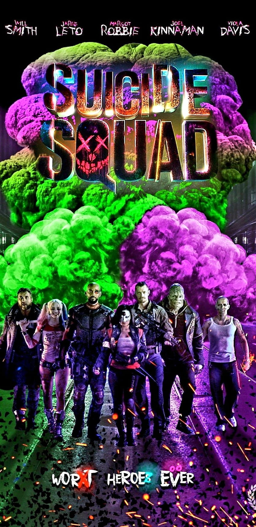 Suicide Squad สุดเจ๋งจาก Suicide Squad วอลล์เปเปอร์โทรศัพท์ HD