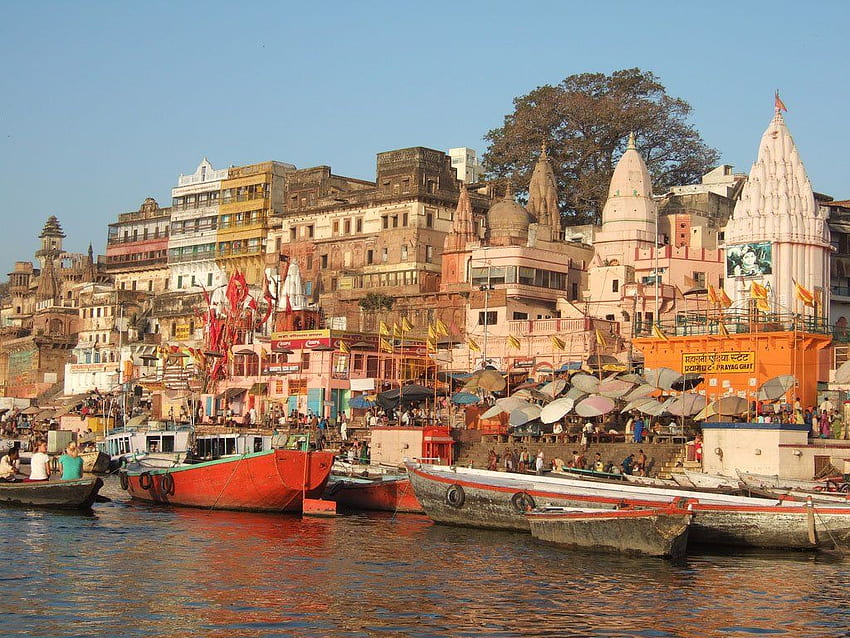 Varanasi In India 6 Background HD wallpaper