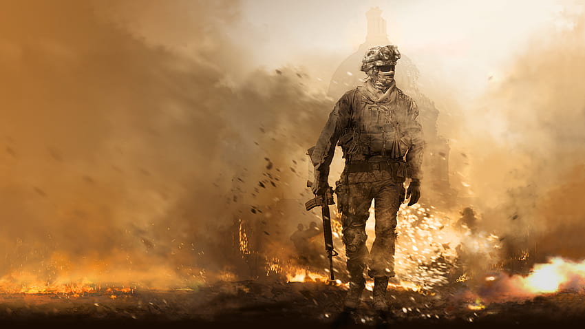 Fundo de Modern Warfare 2, MW2 papel de parede HD