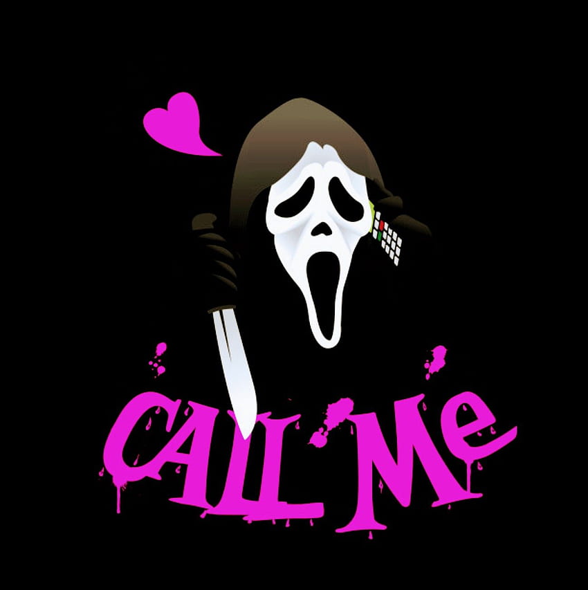 Ghostface - Chame-me, Grite. Filmes de terror engraçados, Terror engraçado, Amantes do terror Papel de parede de celular HD