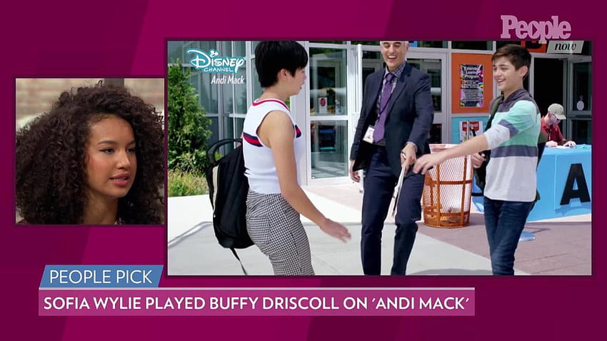 Sofia Wylie verspricht „Jeder wird sich selbst sehen“ in der neuen „High School Musical“-Figur Andi Mack HD-Hintergrundbild