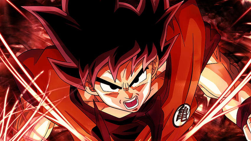 Best Goku , Goku Kanji HD wallpaper