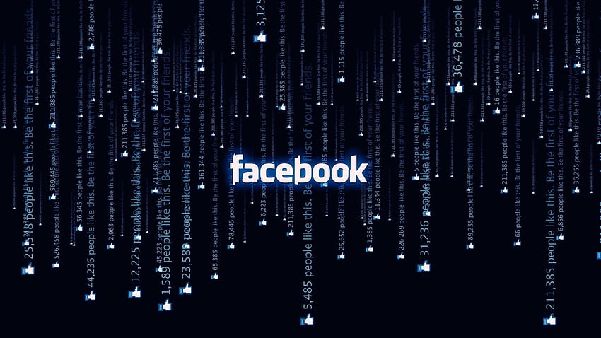 facebook, line, circuit, dark HD wallpaper