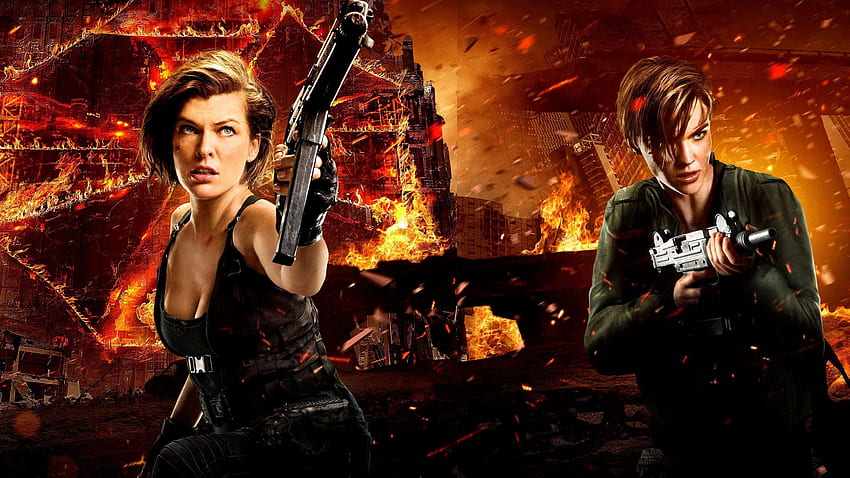 Milla Jovovich Ruby Rose Resident Evil The Final Chapter, film coreano Sfondo HD