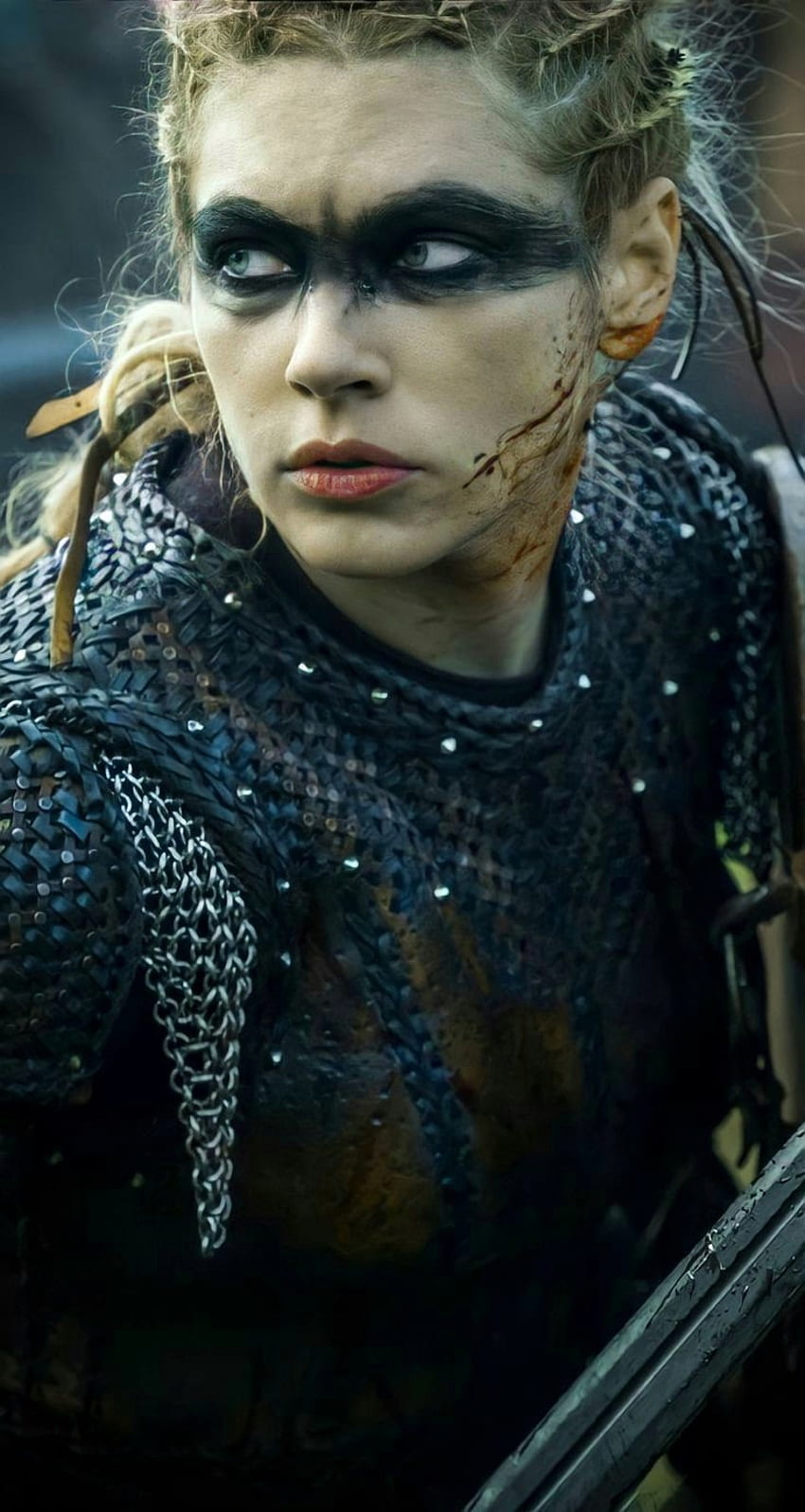 バイキング - Lagertha 1、TV Series、Lagerta、Katheryn Winnick HD電話の壁紙