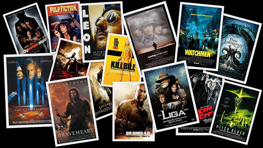 Movies digital art collage movie posters fan art . . 205901 HD wallpaper