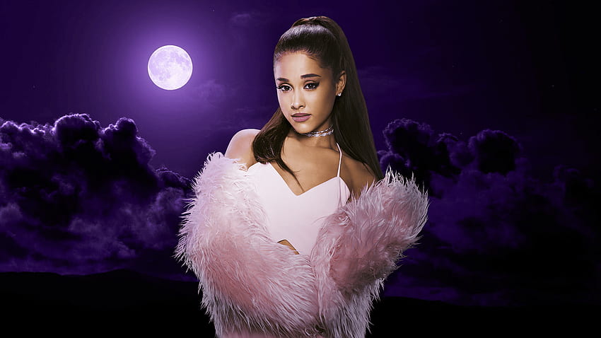 Ariana Grande Christmas, Ariana Grande Moonlight HD wallpaper