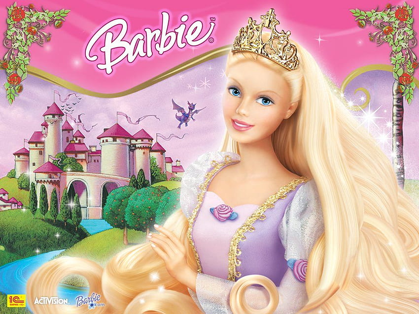 Barbie Rapunzel . Barbie , Toy Story 3 Barbie and Barbie Princess, Barbie Doll Cartoon HD wallpaper