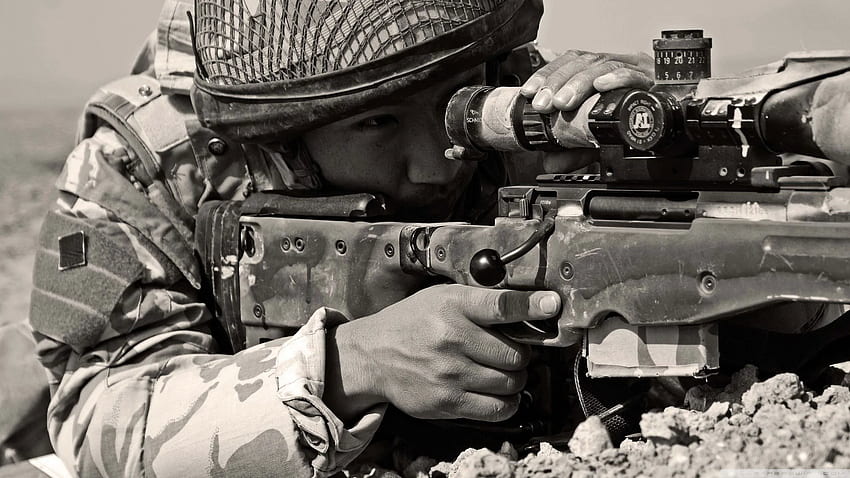 Sniper Sepia ❤ untuk Ultra TV • Tablet, Navy SEAL Sniper Wallpaper HD