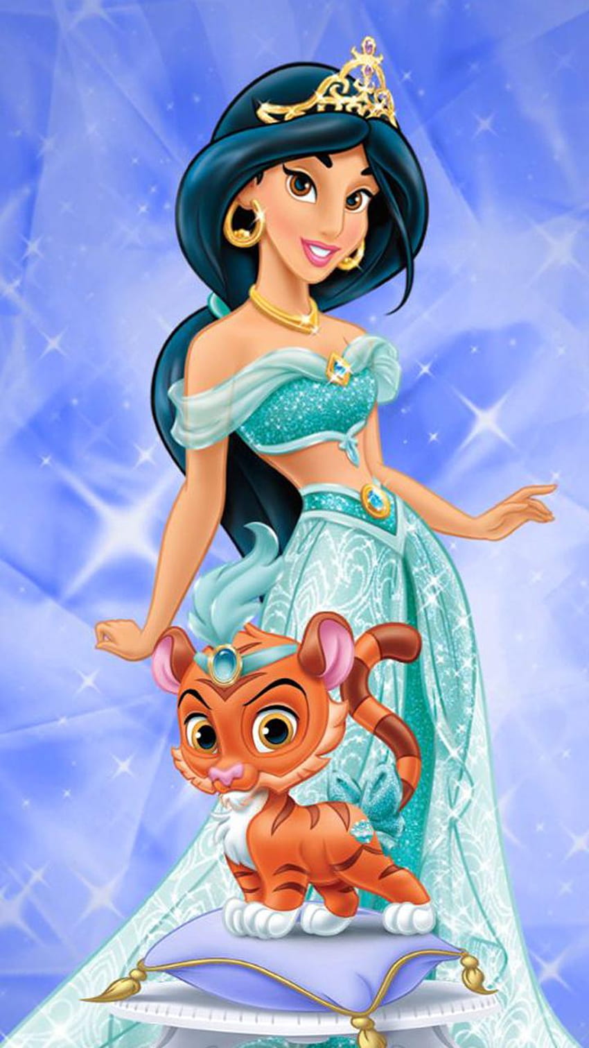 Princesse Jasmine Fan Art pour Android Fond d'écran de téléphone HD