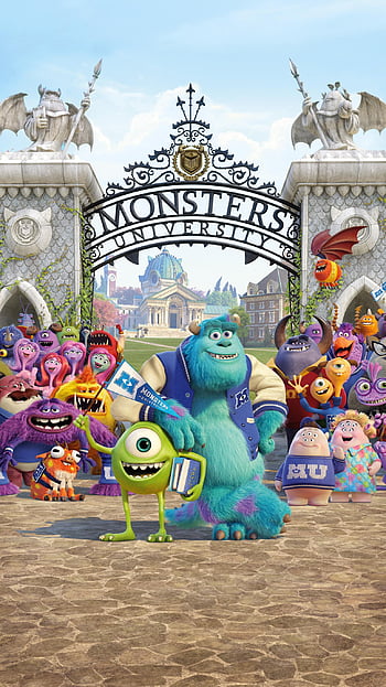 Monsters University Wallpapers  Monster university Cartoon wallpaper  Disney paintings