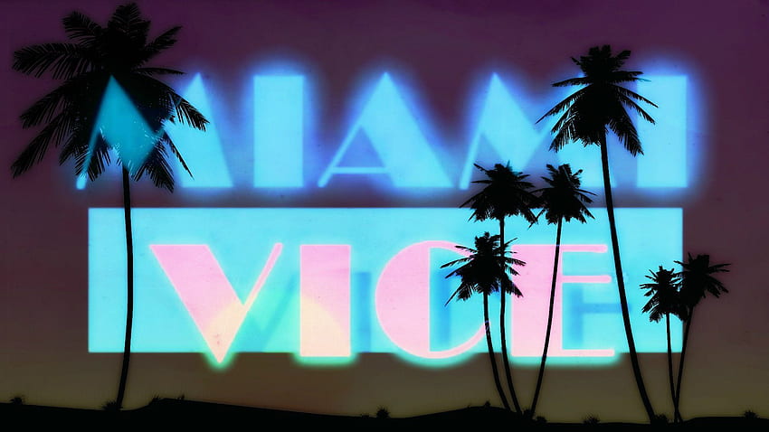 Miami Vice, Miami Pink HD-Hintergrundbild
