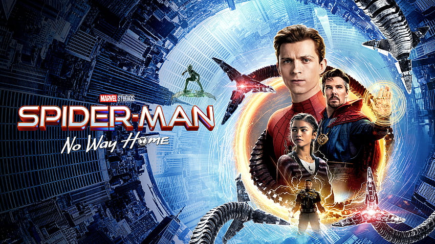 Benedict Cumberbatch Doctor Strange Electro Green Goblin Jamie Foxx Marvel-Comics Spider-Man No Way Home HD-Hintergrundbild